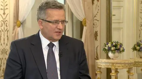 Bronisław Komorowski w "Piaskiem po oczach"