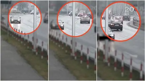 Jarocin: Nagranie z przejście dla pieszych