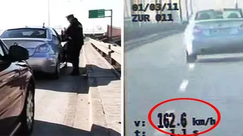 Jechała 162 km/h, bo spieszyła się na zajęcia
