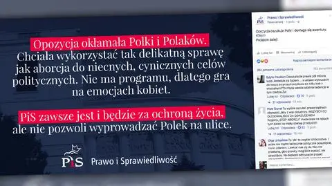 Grafika zamieszczona na stronie Prawa i Sprawiedliwości