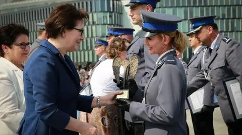 Policjantka z Rudy Śląskiej nagrodzona przez "Niebieską Linię"