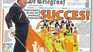 Louis van Gaal jako torreador