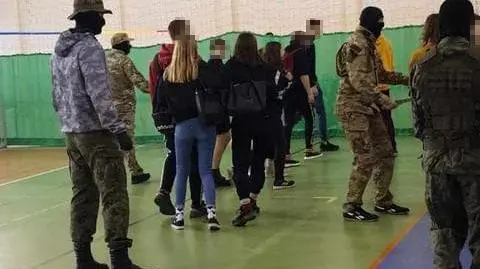 Nie wszystkie dzieci wiedziały, że atak jest symulowany