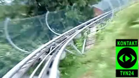 Śmierć turyst na torze saneczkowym
