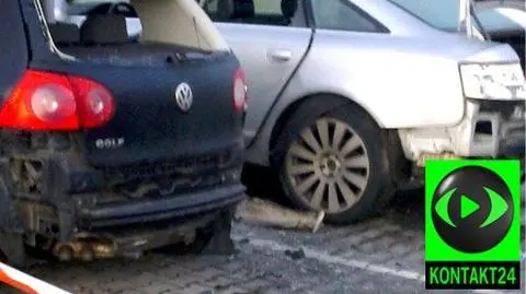 Samochód wyleciał w powietrze, drugi "zamach"