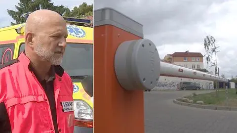 Gorzów Wlkp: szlaban na osiedlu zablokował karetkę