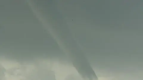 Trąba powietrzna nad Poznaniem