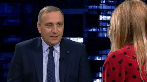 Gościem "Kropki nad i" był Grzegorz Schetyna