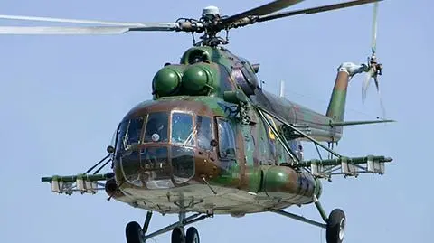 Pokaz siły z udziałem śmigłowców Mi-8