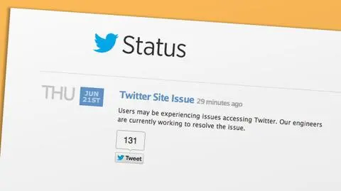 Twitter padł. Już wstał
