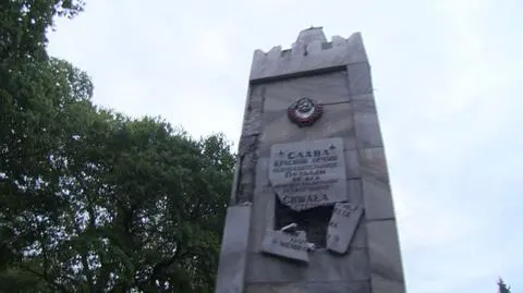 I tak chcieli usunąć symbole Armii Czerwonej. "Dewastacja ułatwiła sprawę" 