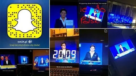 Starcie Szydło-Kopacz na Snapchacie tvn24.pl