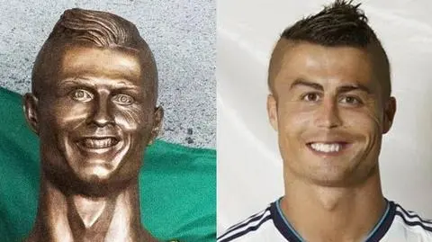 Internet śmieje się z pomnika Ronalda