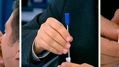 Kuźniar zrobił test na grypę