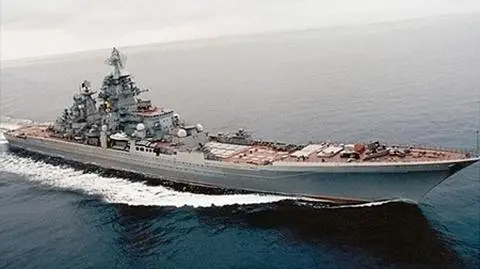 Lotniskowiec Admirał Kuzniecow u wybrzeży Syrii 