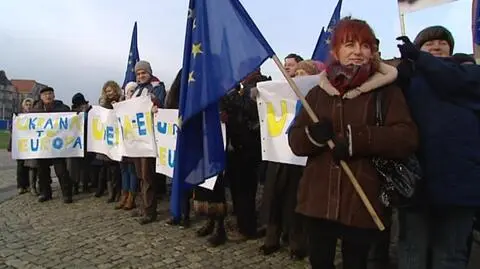 Wiec poparcia dla Majdanu. Policja umorzyła postępowanie