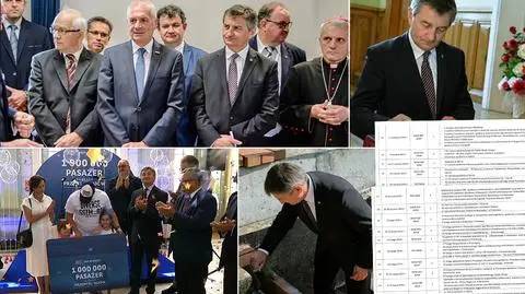 Liczne loty marszałka Kuchcińskiego między innymi na Podkarpacie. Mnożą się pytania o to, na czym polegają jego "oficjalne misje"