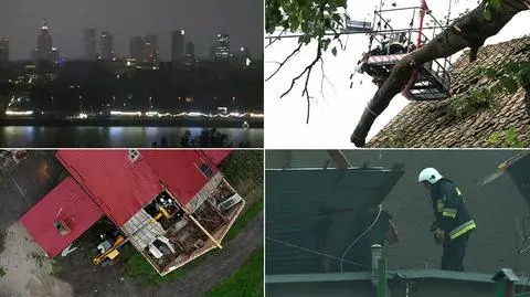 W nocy z czwartku nad piątek nad Warszawą przeszła burza