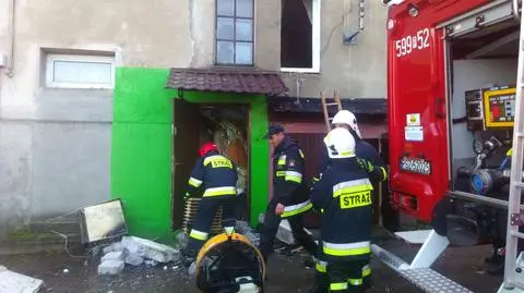Wybuch gazu w Pniewach. Pięć osób rannych