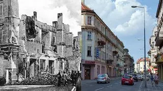 Fragment ul. Śródmiejskiej (dawna ul. Wrocławska) - w kierunku śródmieścia