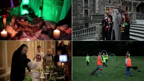 Harry Potter i przyjaciele zawitali do zamku w Mosznej 