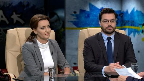 Marzena Okła-Drewnowicz i Stanisław Tyszka w Tak Jest