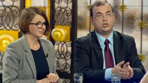 Julia Pitera i Andrzej Jaworski w "Faktach po faktach"