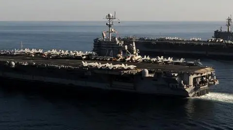 Rosyjska eskadra w Syrii? US Navy obrała kurs na Iran