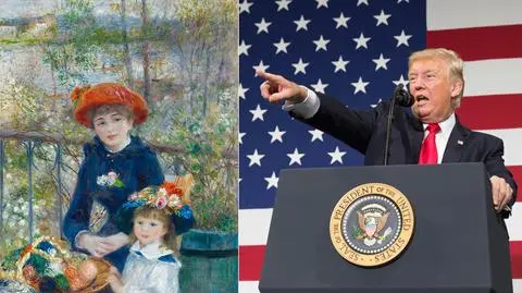 Donald Trump nie posiada oryginalnego obrazu Renoira