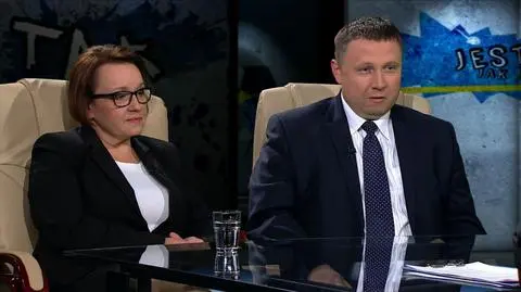 Anna Zalewska i Marcin Kierwiński w Tak Jest