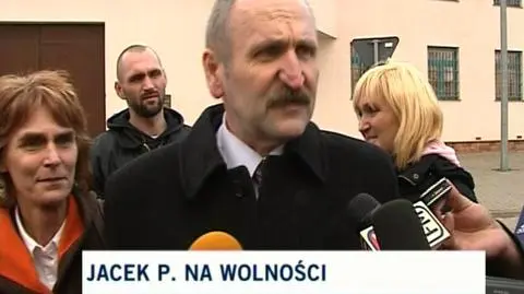 Jacek P. oskarżony w "seksaferze" wyszedł na wolność