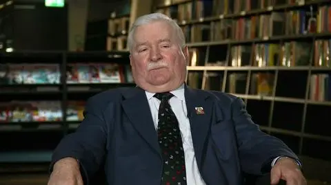 Lech Wałęsa był gościem "Kropki nad i"