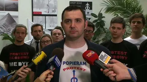 Szczecin. Lekarze rezydenci przyłączyli się do głodówki