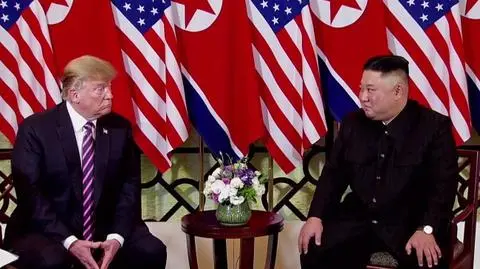 Korea Północna jest gotowa wznowić rozmowy ze Stanami Zjednoczonymi. Nagranie archiwalne