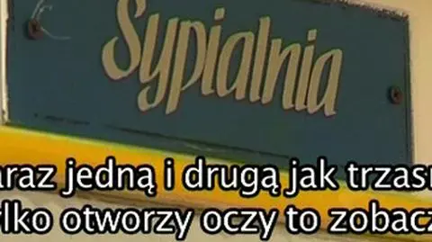 Usypianie dzieci w żłobku: "Jedną i drugą jak trzasnę!"