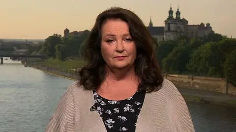 Anna Dymna in "Fakty po Faktach" TVN24