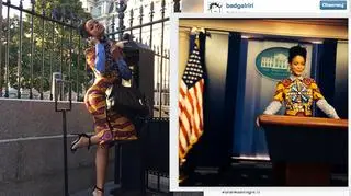 Wrażeniami z wizyty Rihanna podzieliła się z internautami