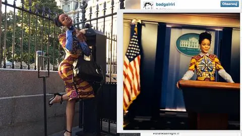 Rihanna z wizytą w Białym Domu. Przymierzała się do funkcji rzeczniczki?
