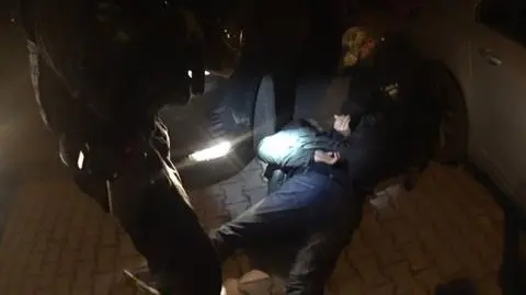 CBŚP rozbiło grupę przestępczą. Film z akcji