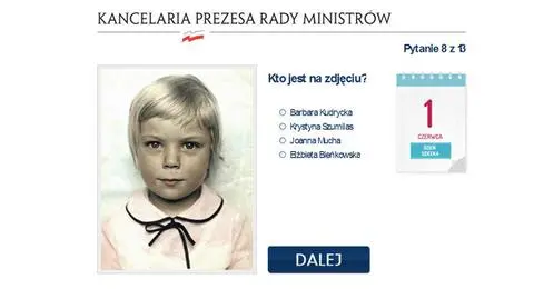 Zgadnij, kto to? Premier zaprasza do fotoquizu