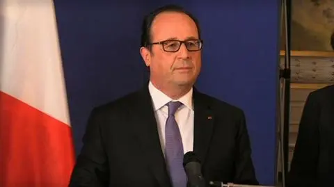 Hollande o zamachu terrorystycznym w Nicei