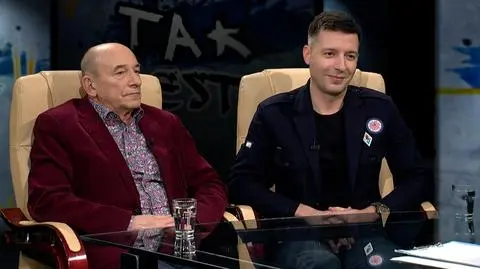 Leszek Mellibruda i Michał Cessanis w Tak jest