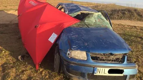 Lubawa: 17-latek zginął w wypadku. Prowadził jego 14-letni kolega