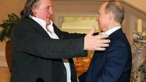 Depardieu uścisnął swojego nowego prezydenta. Ma też rosyjski paszport