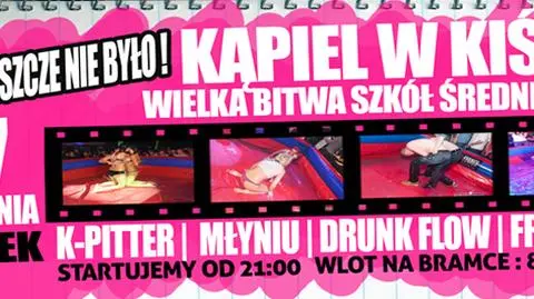 Zapraszali licealistów 
na "kąpiel w kiślu"