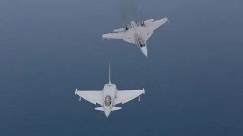 Indyjscy piloci mieli pokonać Brytyjczyków. Ćwiczenia SU-30 i Typhoon