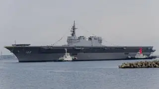 Izumo to pierwszy z dwóch nowych niszczycieli śmigłowcowych Japonii
