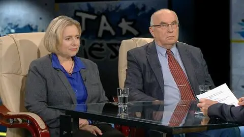 Wanda Nowicka i Marian Piłka w Tak Jest