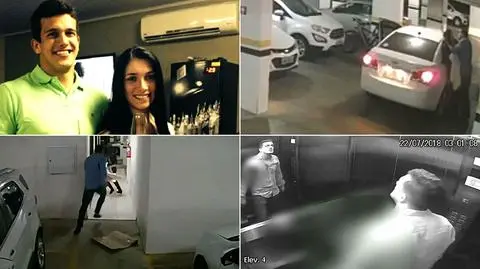 Fragmenty nagrania wyemitowanego w programie "Fantastico"