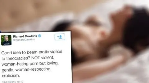Kontrowersyjny wpis Richarda Dawkinsa. Filmy erotyczne w teokracjach
